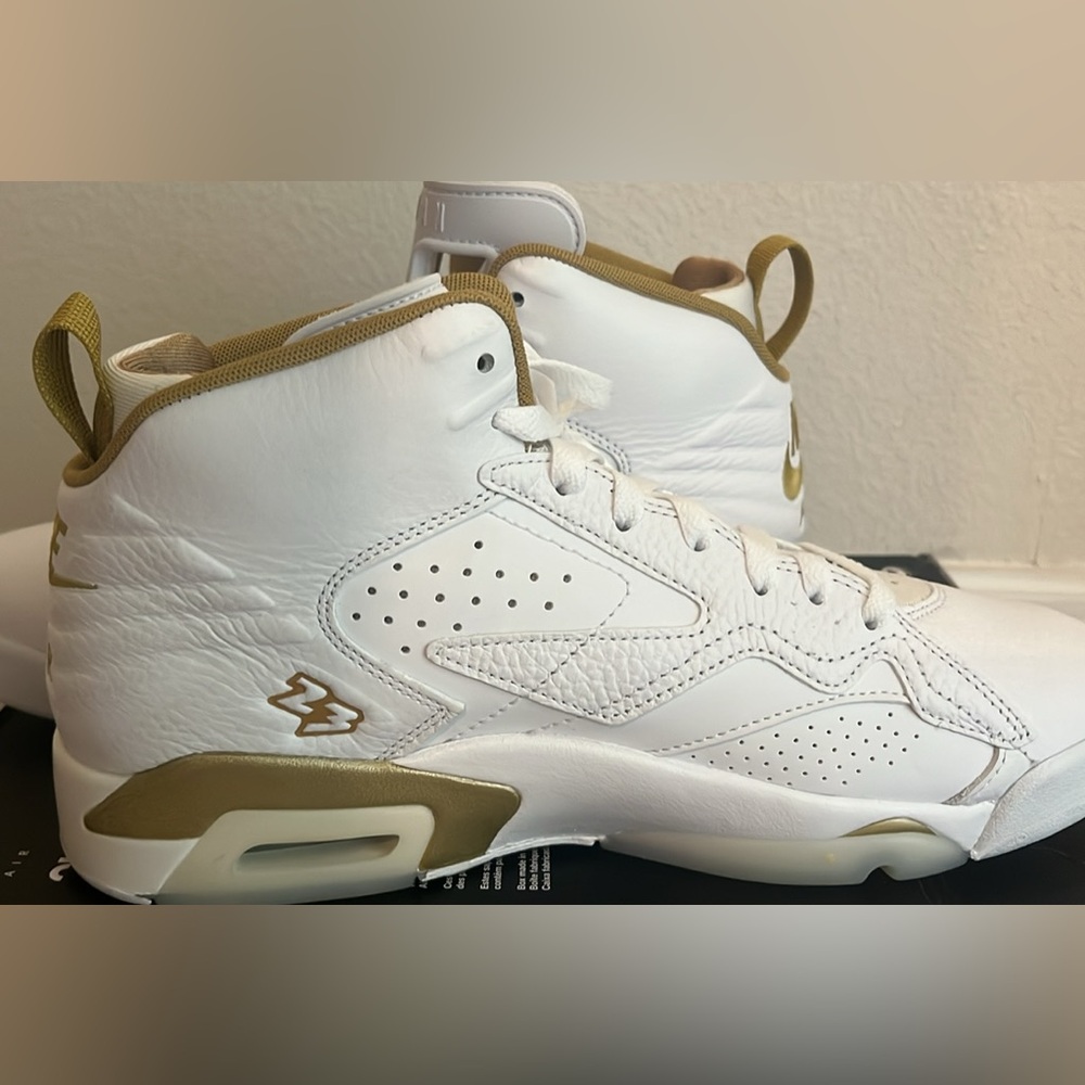 Nike Jordan MVP White Metallic Gold | Men’s Size 9.5 | New